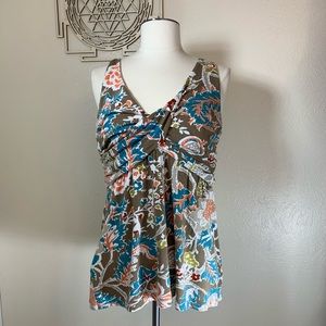 Tommy Bahama Floral Sleeveless Top